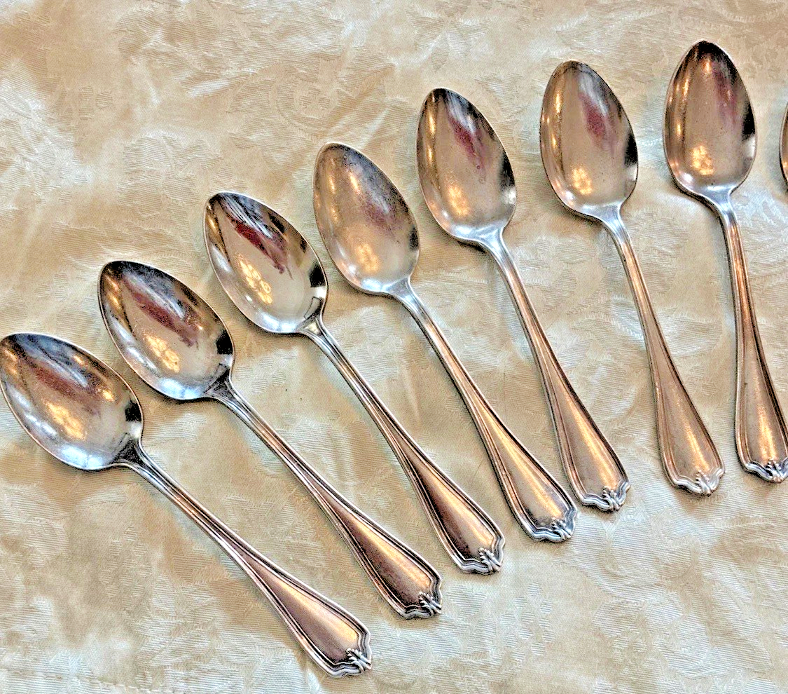 16 International Silver Co. Plated International Silver Spoons