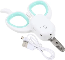 New USB Rechargeable LED Pet Nail Clipper – Dogs & Cats, Safe Precise Grooming