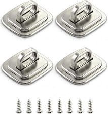 4 Pack Laptop Cable Lock Anchor Steel Security Base Plate Desk Mount Anti Theft 