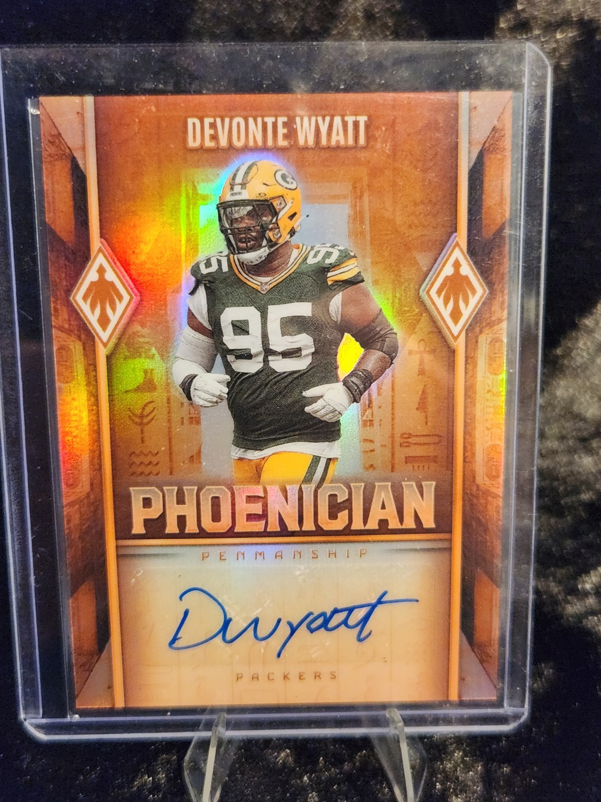 2025 Phoenix - Phoenician Penmanship Auto -  Devonte Wyatt - Greenbay Packers