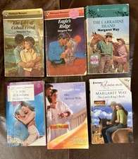 Lot Of 6 Margaret Way Harlequin* Romance Novels (*see description for details)