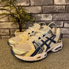 ASICS GEL-NIMBUS 9 White Men's Running Shoes 24.5cm Excellent Condition