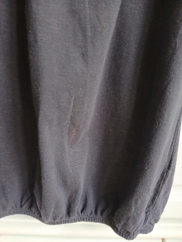 Ladies Summer Top Navy Size 10 - Picture 4 of 6