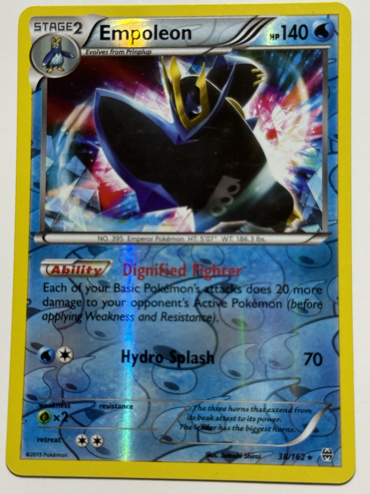 Empoleon 38/162 Breakthrough Reverse Holo NM