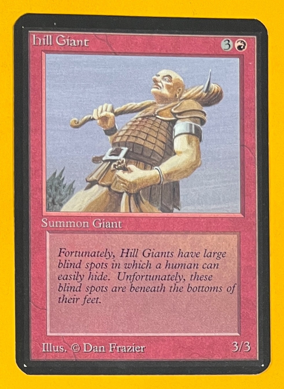 MTG HILL GIANT Alpha (OldManMTG 013-639)