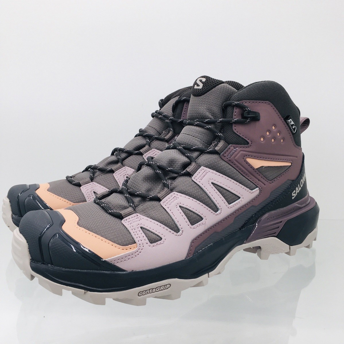 NWT Salomon X Ultra 360 Waterproof Gore Tex Hiking Trail Boots X ULTRA 360 LEATHER MID GORE-TEX Women - Hiking | Salomon main image 3