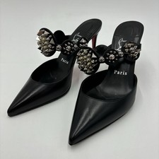 Christian Louboutin Sandal Leather Studded he...