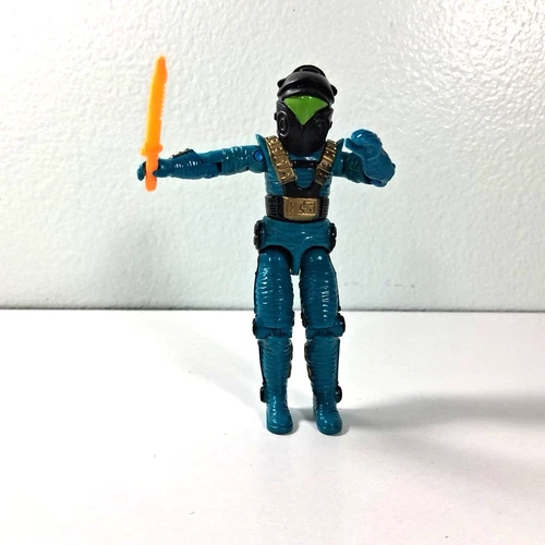 Gi Joe - Cobra Astro Viper  Star Brigade 1993 Hasbro Figure. Knife Helmit