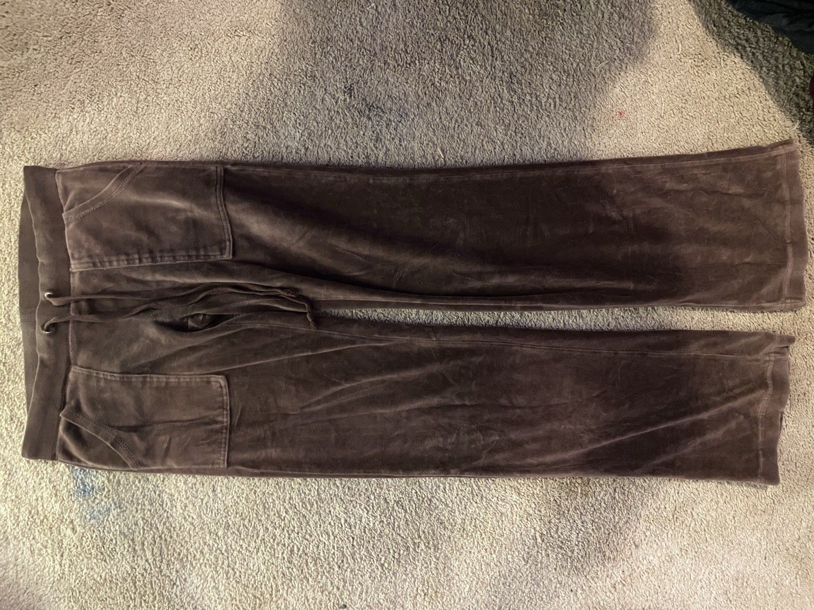 Ambiance Apparel brown flared sweatpants size small
