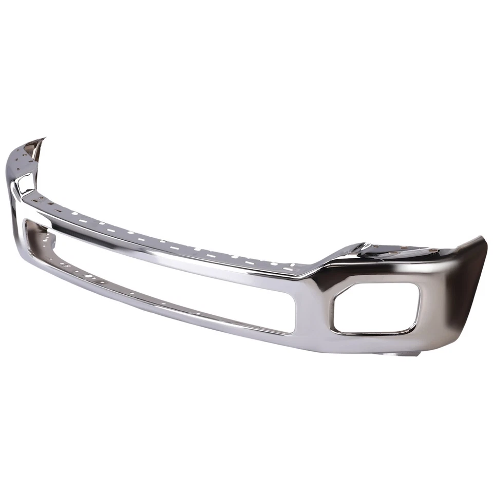 Para-choque dianteiro para 2011-2016 Ford F-250 Super Duty F-450 Super Duty aço cromado - Imagem 2 de 4
