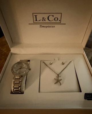 L&Co Geschenkset Damenuhr