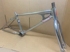 1979 Schwinn Predator chrome finish vintage bmx cycling frame set GT04971