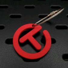 SCOTTY CAMERON RED CIRCLE T KEY FOB / BAG TAG
