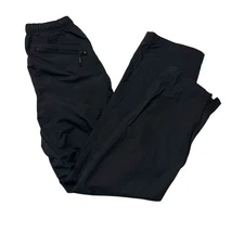 REI Co-op  Rain Snow Ski Pants Womens M Black Nylon Hiking Outdoors Drawstring