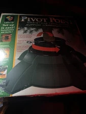 360-Degree Rotating Adjustable Christmas Tree Stand for up to 7.5Ft 