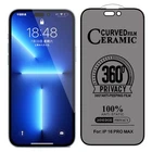 Screen Protector ANTI-SPY iPhone 14 15 16 17 Pro Max Plus – Flexible Film 360°