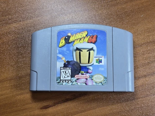 Bomberman 64 ( Nintendo 64, 1997) N64 Game Cartridge Authentic Tested Working