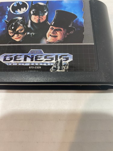 Batman Returns Sega GenesisComplete With Case and Manual - Picture 8 of 8
