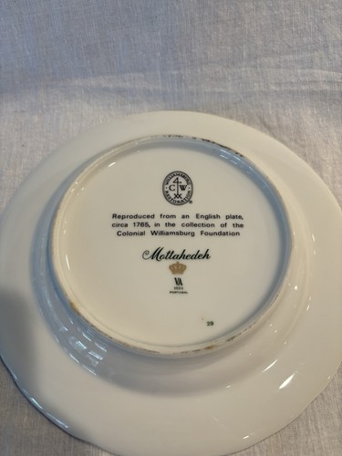 myott staffordshire england china indian tree Plate 6.25” - Picture 3 of 3