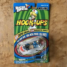 1999 Tech Deck Rare Generation 4 Real Hook-Ups Graphics New In Box