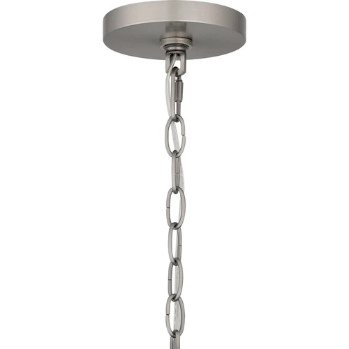 Quoizel BYN2824 5 Light 24"W Taper Candle Multi Light Pendant - Brass - Picture 4 of 12