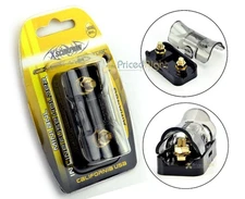 Gold Mini ANL Fuse Holder Inline 4 8 Gauge Input Output Xscorpion AMA48G