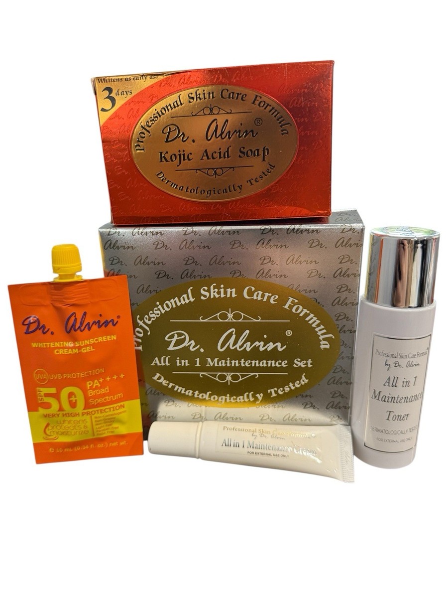dr alvin glutathione soap price Dr. Maintenance Set 100% Authentic (Louise Beauty Box USA Seller) Dr. Alvin - Gluta Kojic