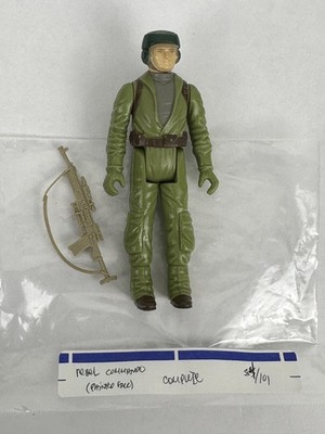 Kenner Vintage Star Wars Figure - 1983 Rebel Commando All Original *COMPLETE*