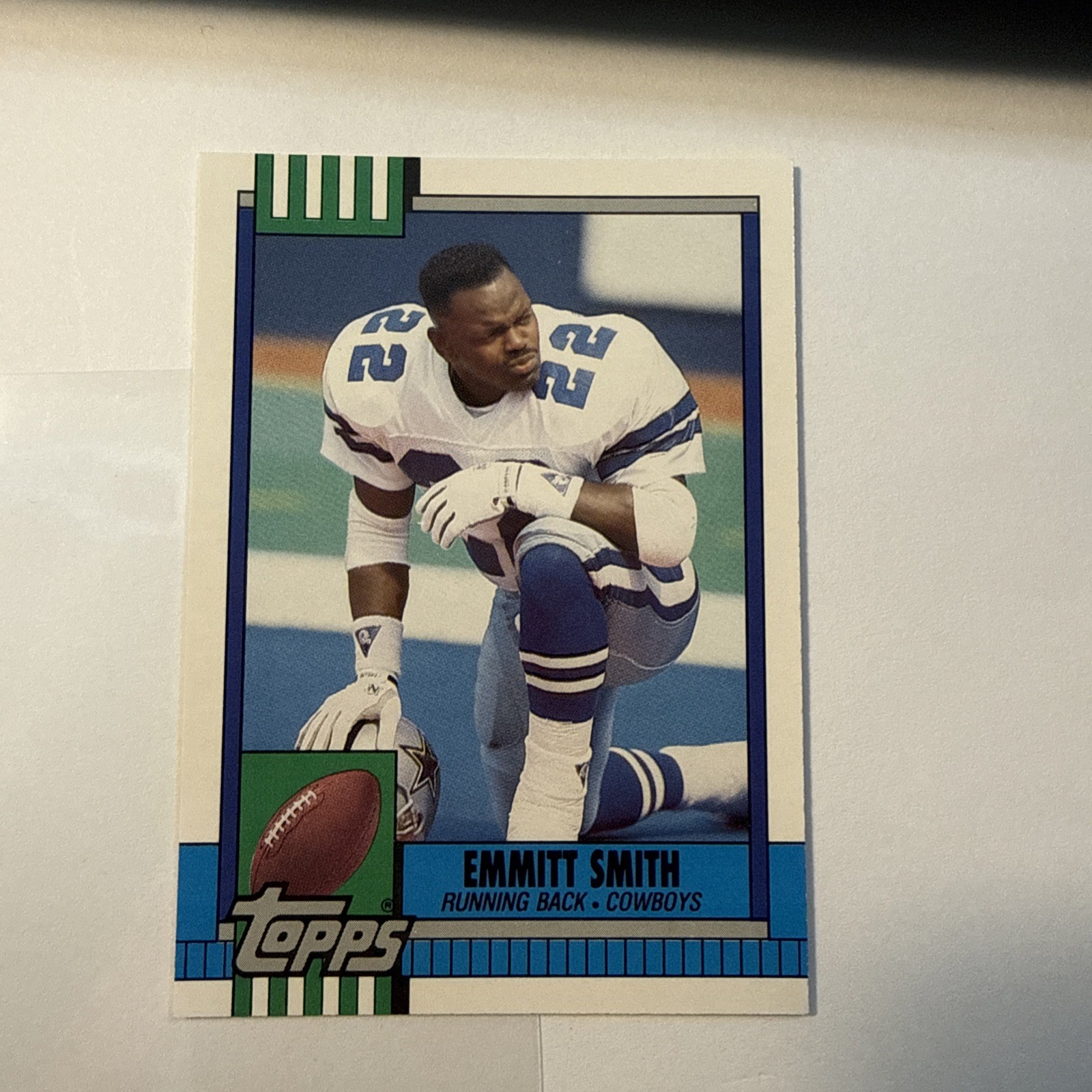 1990 Topps Traded Emmitt Smith #27T Rookie RC Football Dallas Cowboys