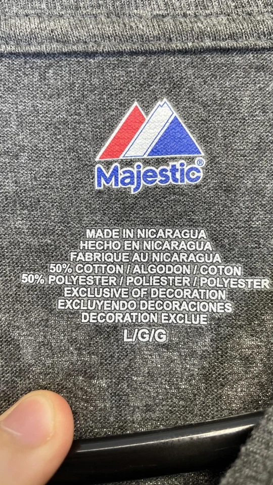 Camisa Texas Rangers Para Hombres Grande Gris MLB Béisbol Yu Darvish #11 Majestuosa Foto 3 de 4