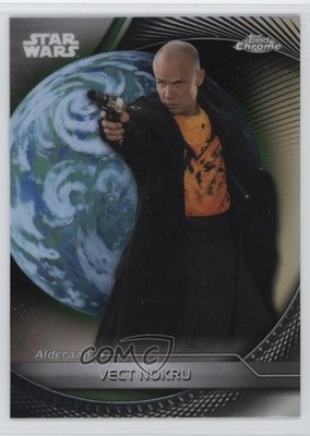 2025 Topps Chrome Star Wars Hyperspace Alderaan Refractor Vect Nokru #15 11ye
