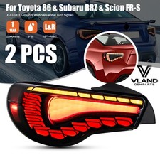 Vland Led Tail Lights For 2012-2020 Toyota 86 Subaru Brz Scion Fr-s Smoked