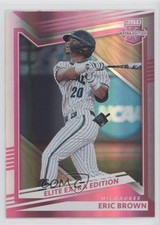 2022 Panini Elite Extra Edition Pink Eric Brown #27 17wc