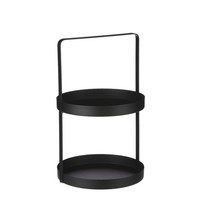 Mica Decorations Etagere - H41 X Ø25 Cm - Metall - Schwarz