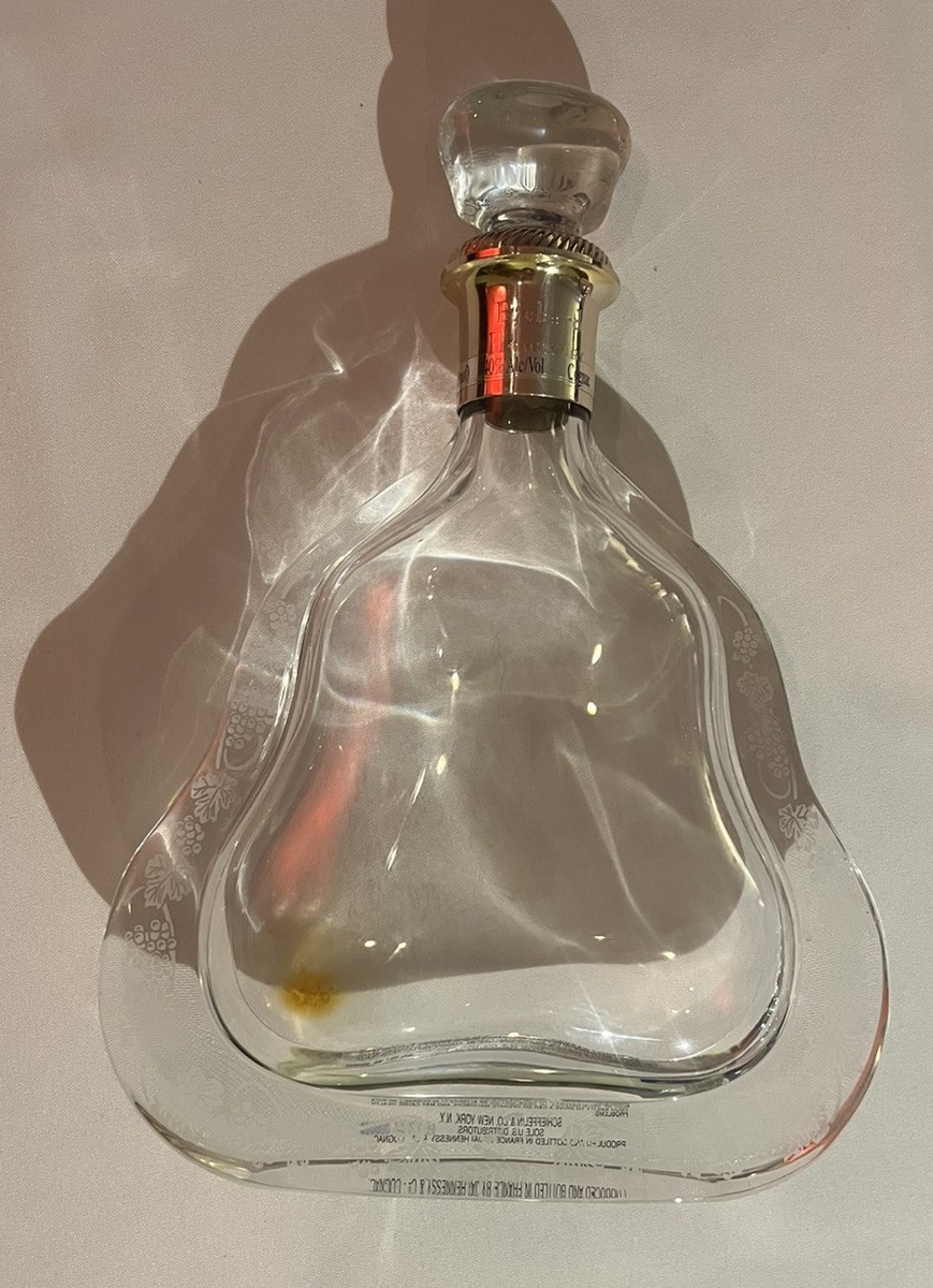 Hennessy Crystal Decanter バカラ Richard Hennessy Baccarat Crystal Cognac Collector Empty
