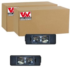 2x VAN WEZEL KENNZEICHENLEUCHTE passend für CITROËN C2 C3 C4 C5 C6 C8 PEUGEOT