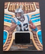 2021 Panini Gold Standard Gold Gear #GG-DJM D.J. Moore 224/299