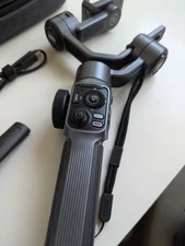 Zhiyun Smooth 5,  Tripod + LED Magnetic Fill Light with 4 Light Filters and Case