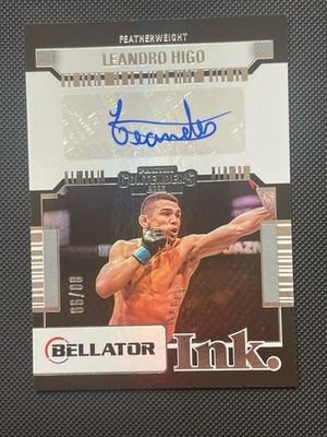 2025 Panini Contenders PFL Leandro Higo Bellator Ink Auto /99 BT-LHG