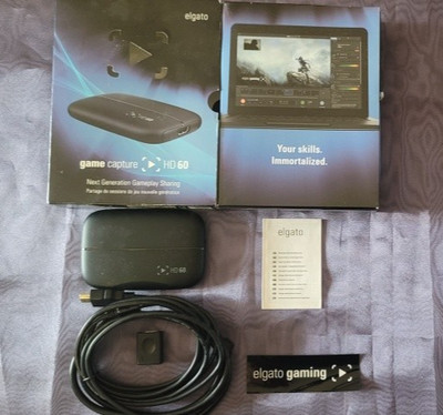 Elgato Game Capture HD60 External Capture Card 1080p 60fps (2GC309901001) CIB
