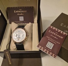 THOMAS EARNSHAW NASMYTH Chronograph Mens watch, ES-8260-05 Brand New RRP £520