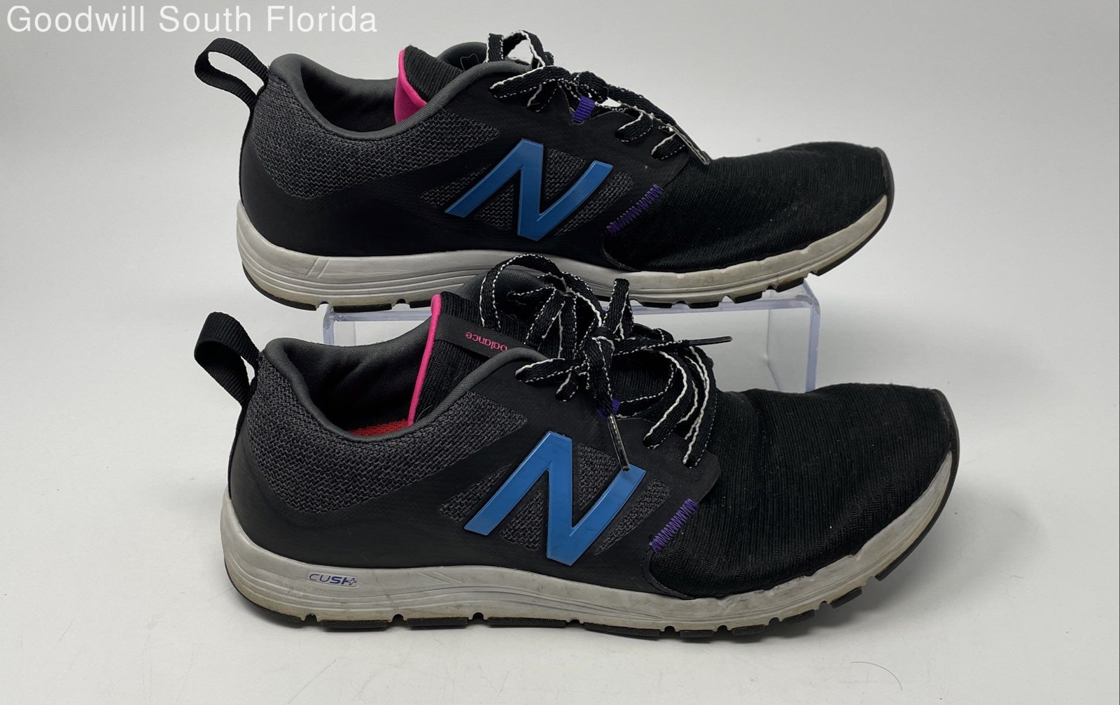 New Balance Womens 577 V5 WX577RK5 Black Lace-Up Low Top Sneaker Shoes Size 10 B thumbnail 2