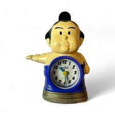 Rhythm Sumo Wrestler Talk Speak Up Figure Alarm Clock Rikishi Speak in Japanese
