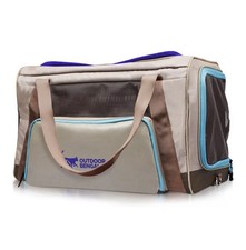 TSA Approved Travel Pet Carrier with Top Side Openings for Plane or Car