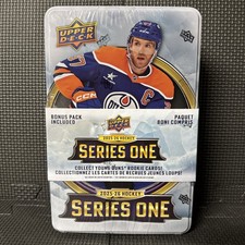 2025-26 Upper Deck Series 1 Hockey TIN. Factory Sealed ..Free Shipping
