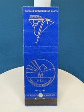 USS Franklin D Roosevelt United States Navy Ship VTG Matchbook Cover 1179