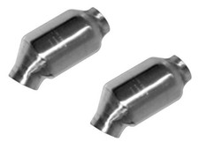 Made in USA 2 Universal Catalytic Converters EPA Approved 2.25" x 11.0 OAL 4" OD