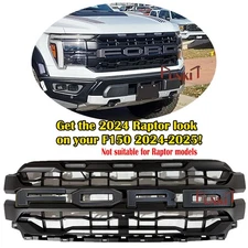 2024 Raptor Look Front Grille For 2024 2025 Ford F150 Lariat King Ranch Platinum