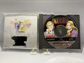 Snatcher - 1996 Sega Saturn - Hideo Kojima Konami Game JPN Import (Complete CIB)