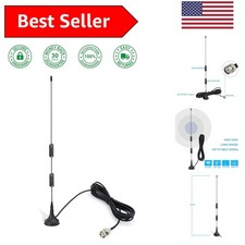 Compact Magnetic Base Scanner Antenna - 20MHz to 1300MHz for Uniden  Whistler